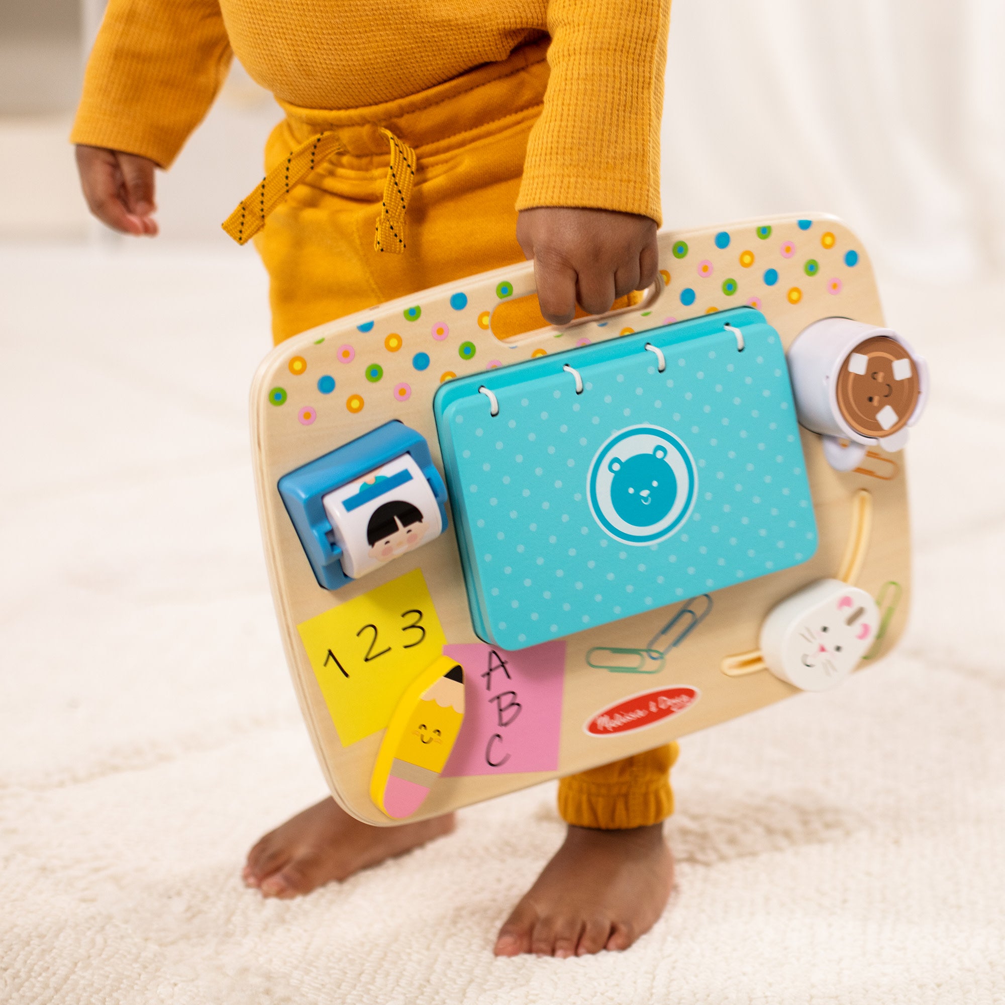 Wooden Work & Play Desktop Activity Board - Image 7