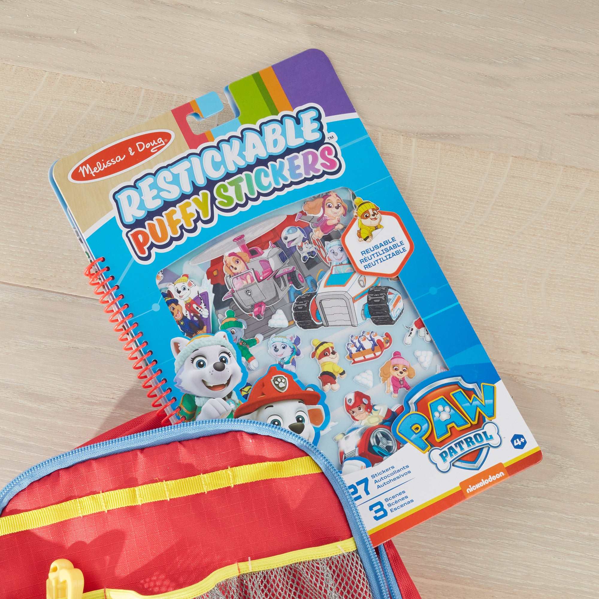 PAW Patrol Restickable Puffy Stickers - Jake's Mountain - Image 10