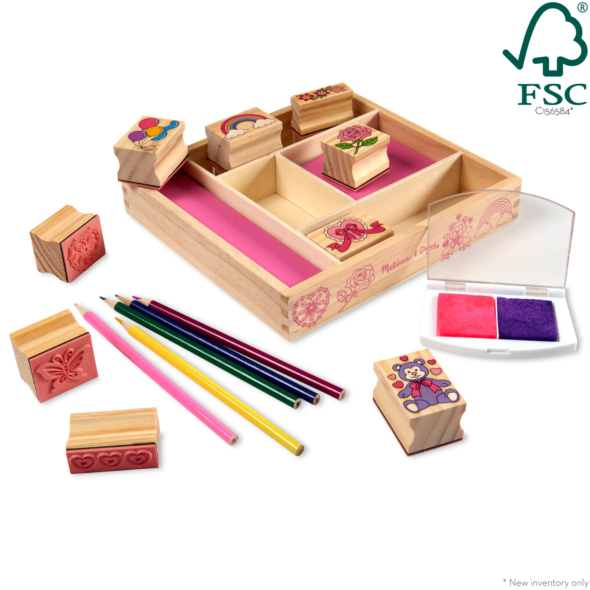 Wooden Stamp Set - Friendship - Image 3