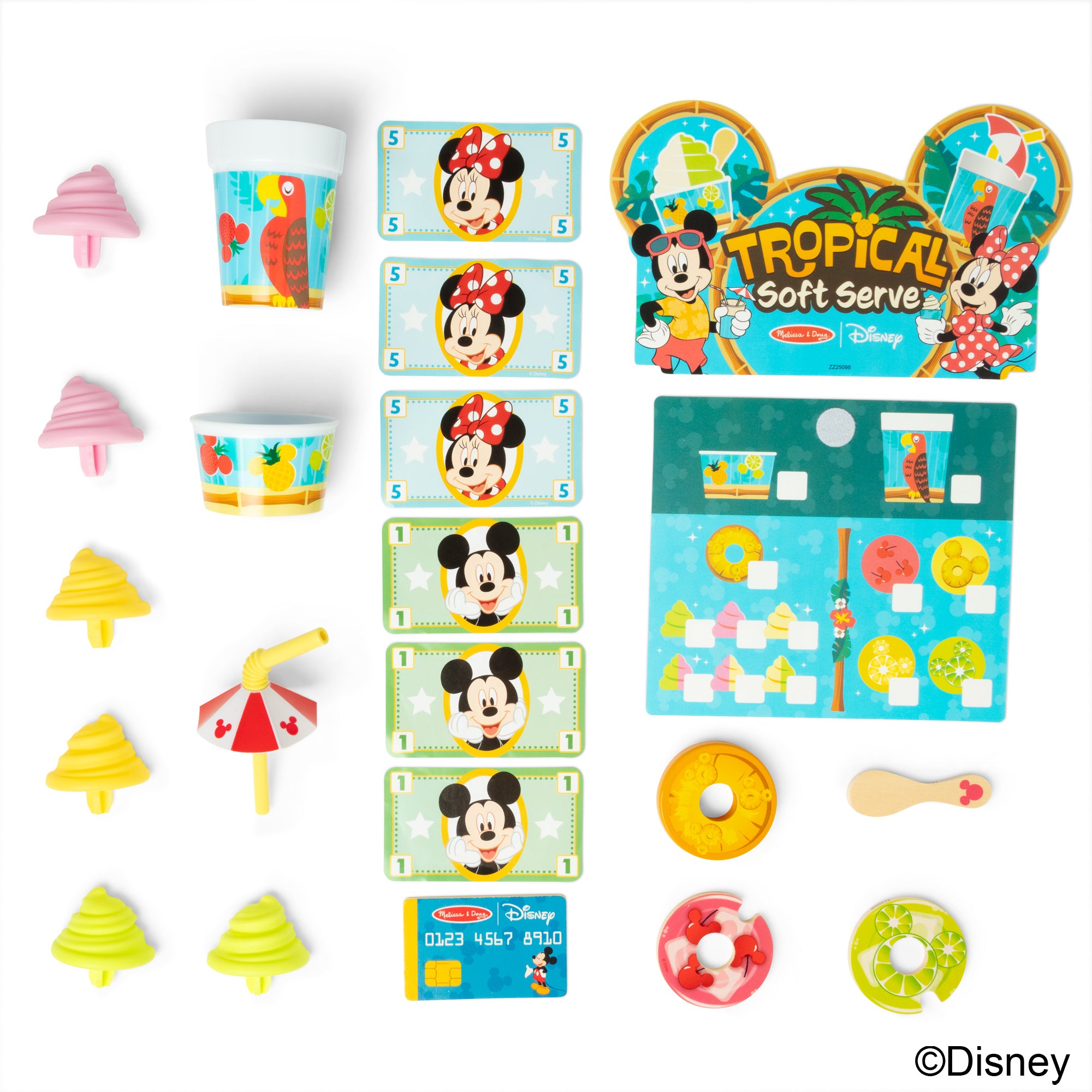Disney Tropical Soft Serve Wooden Play Set - Image 4
