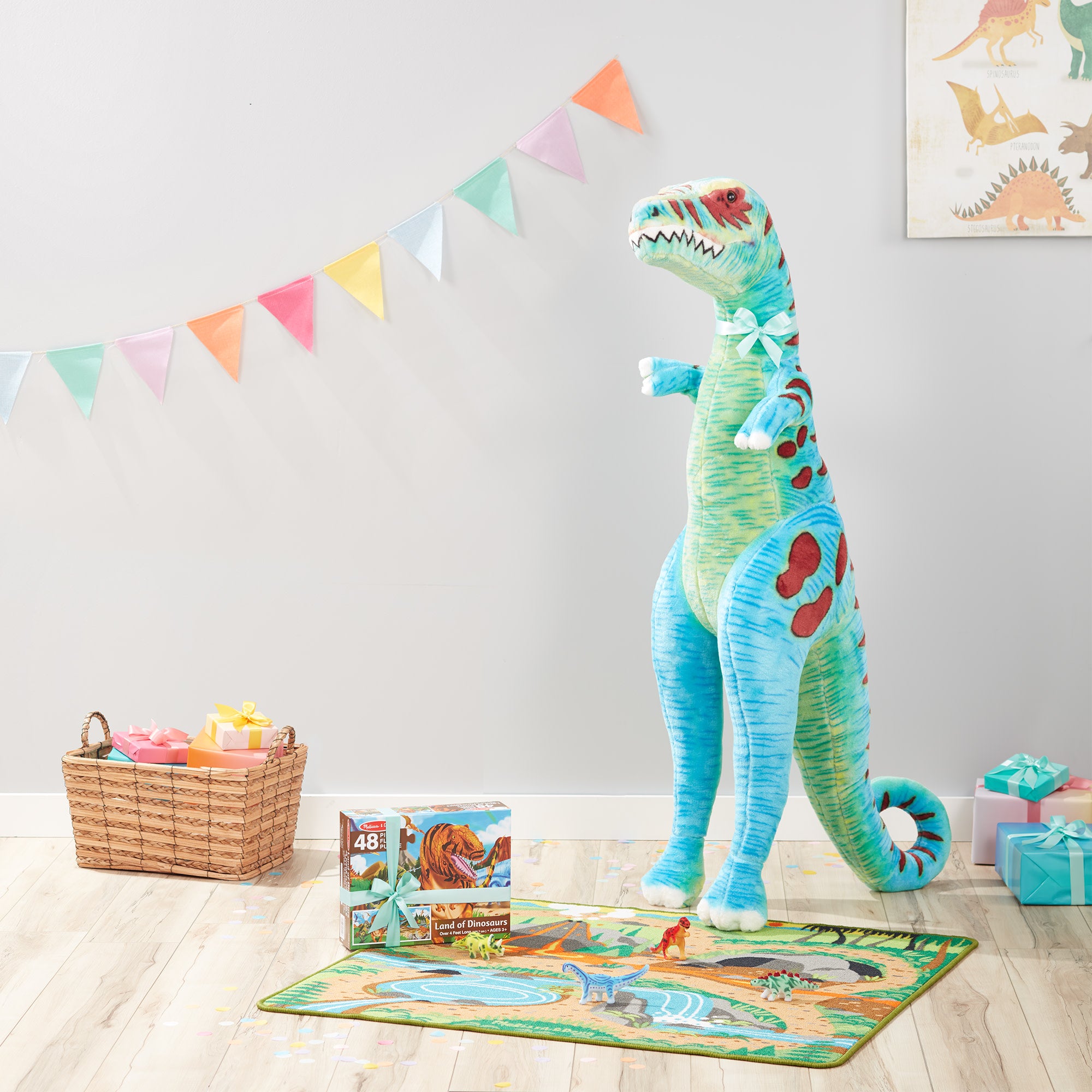 T-Rex Giant Lifelike Plush Stuffed Animal - Image 9