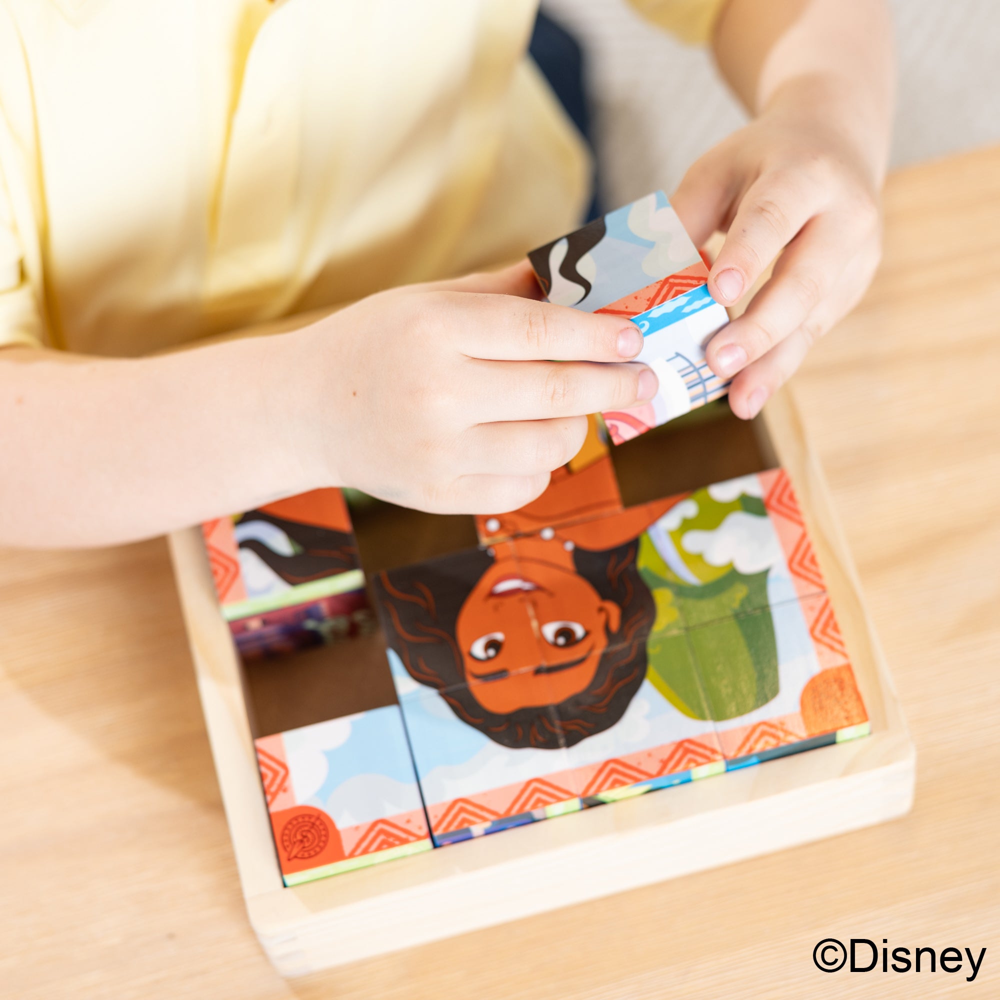 Disney Princess Wooden Cube Puzzle - Image 5