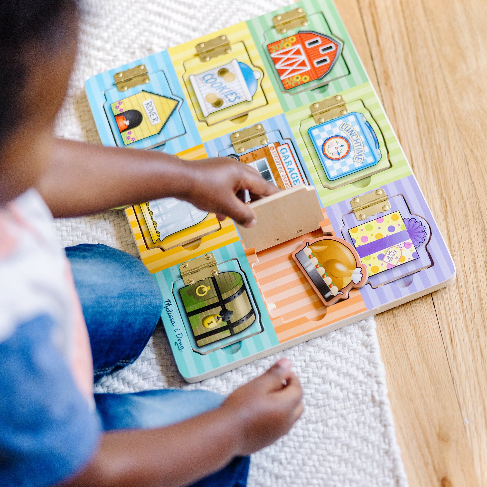 Wooden Magnetic Hide & Seek Board - Image 10