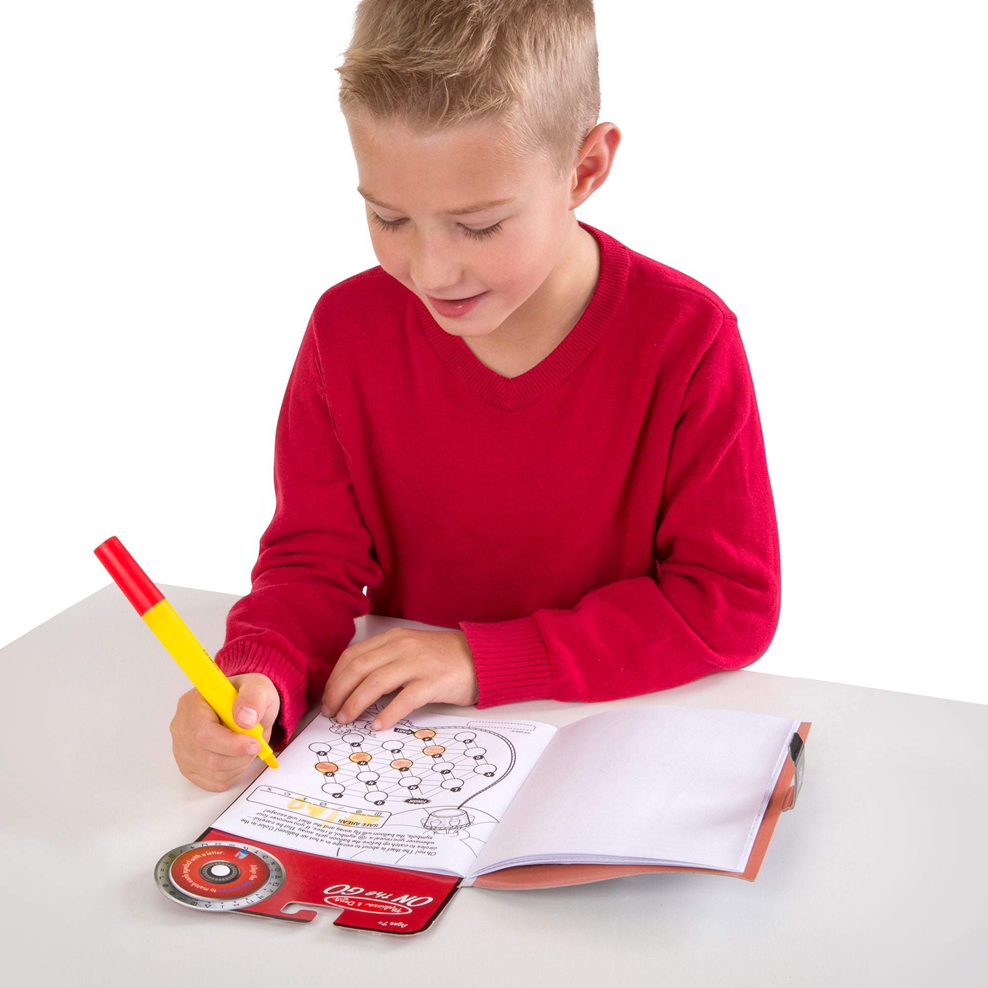On the Go™ Secret Decoder Activity Books 3-Pack: Slippery Flippers. Runaway Ruby. Game Book - Image 6