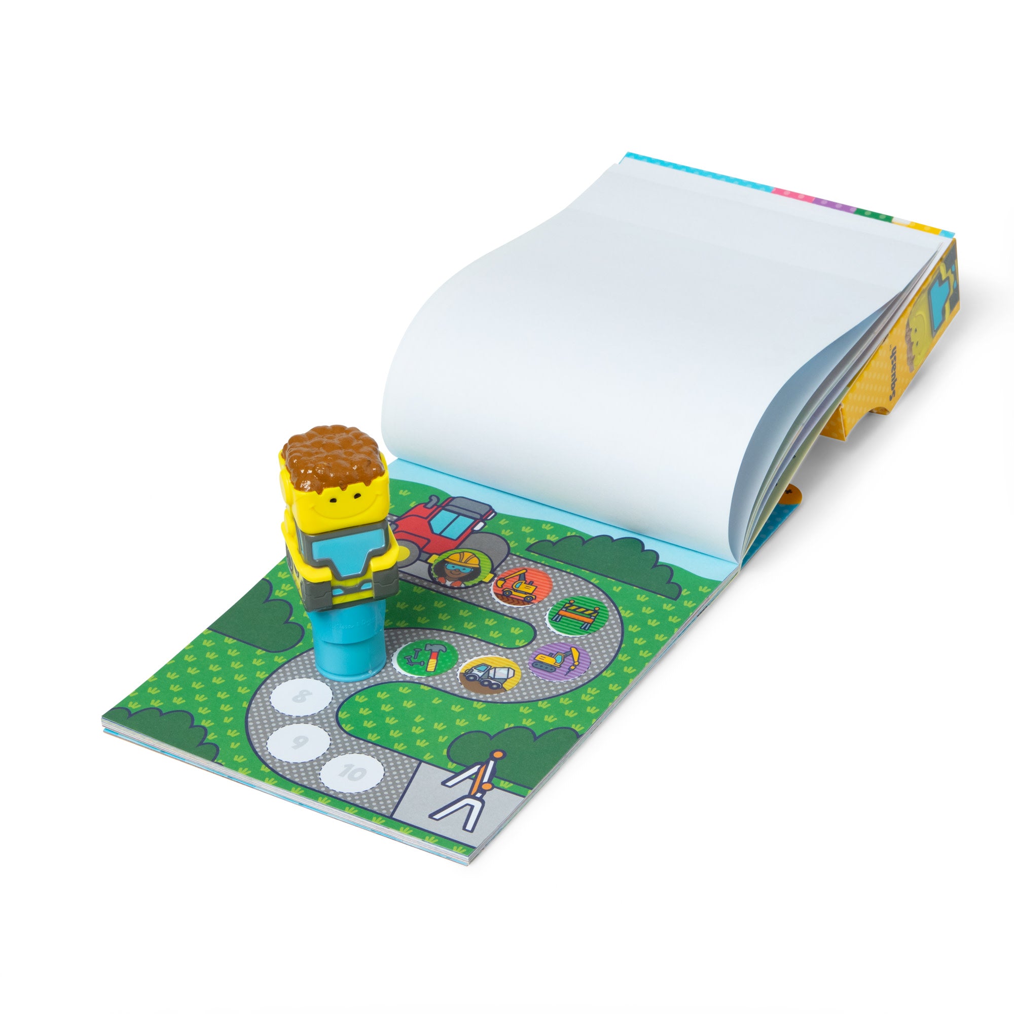 Sticker WOW!™ Activity Pad & Sticker Stamper - Bulldozer - Image 2