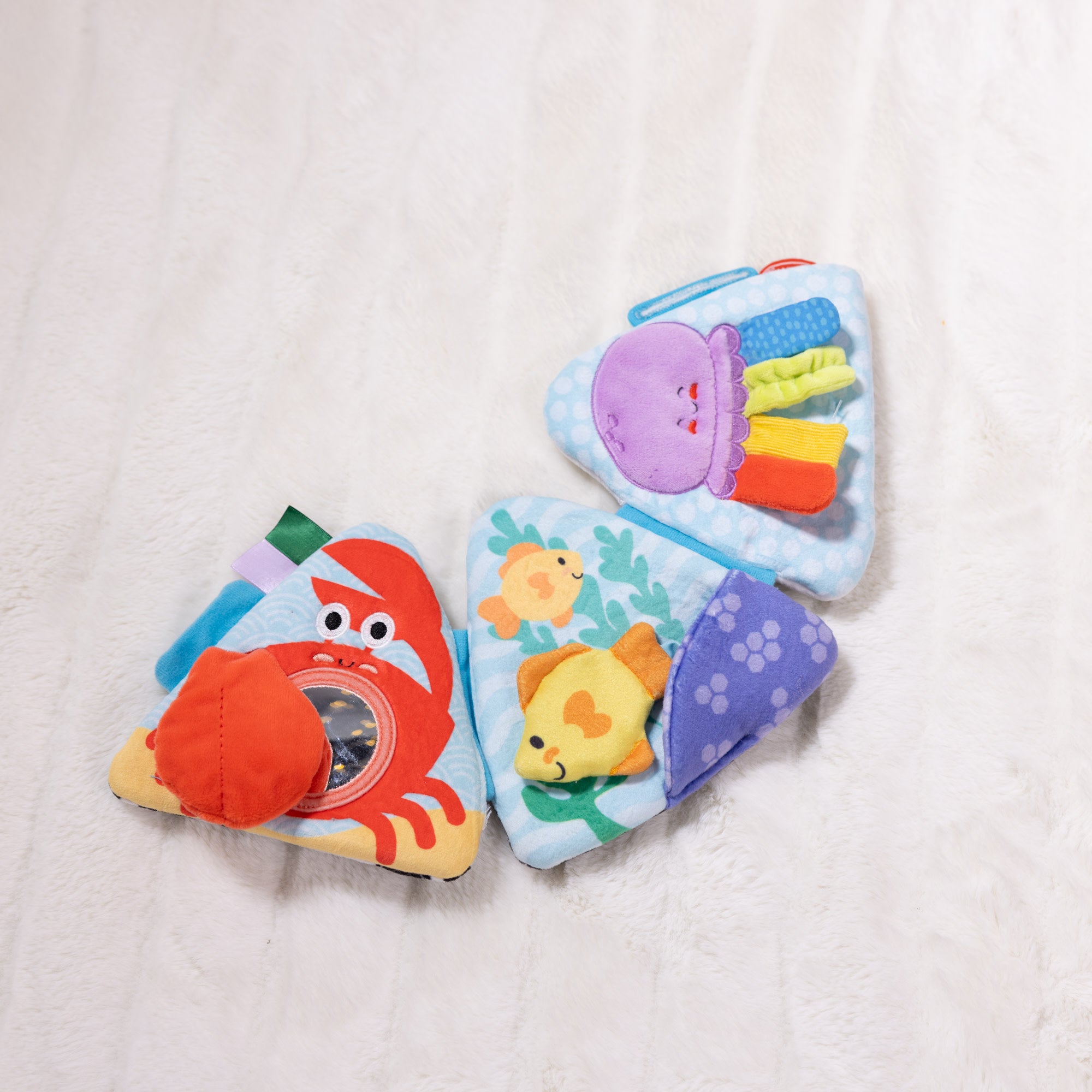 Ocean Tummy Time Triangle Baby Toy - Image 10