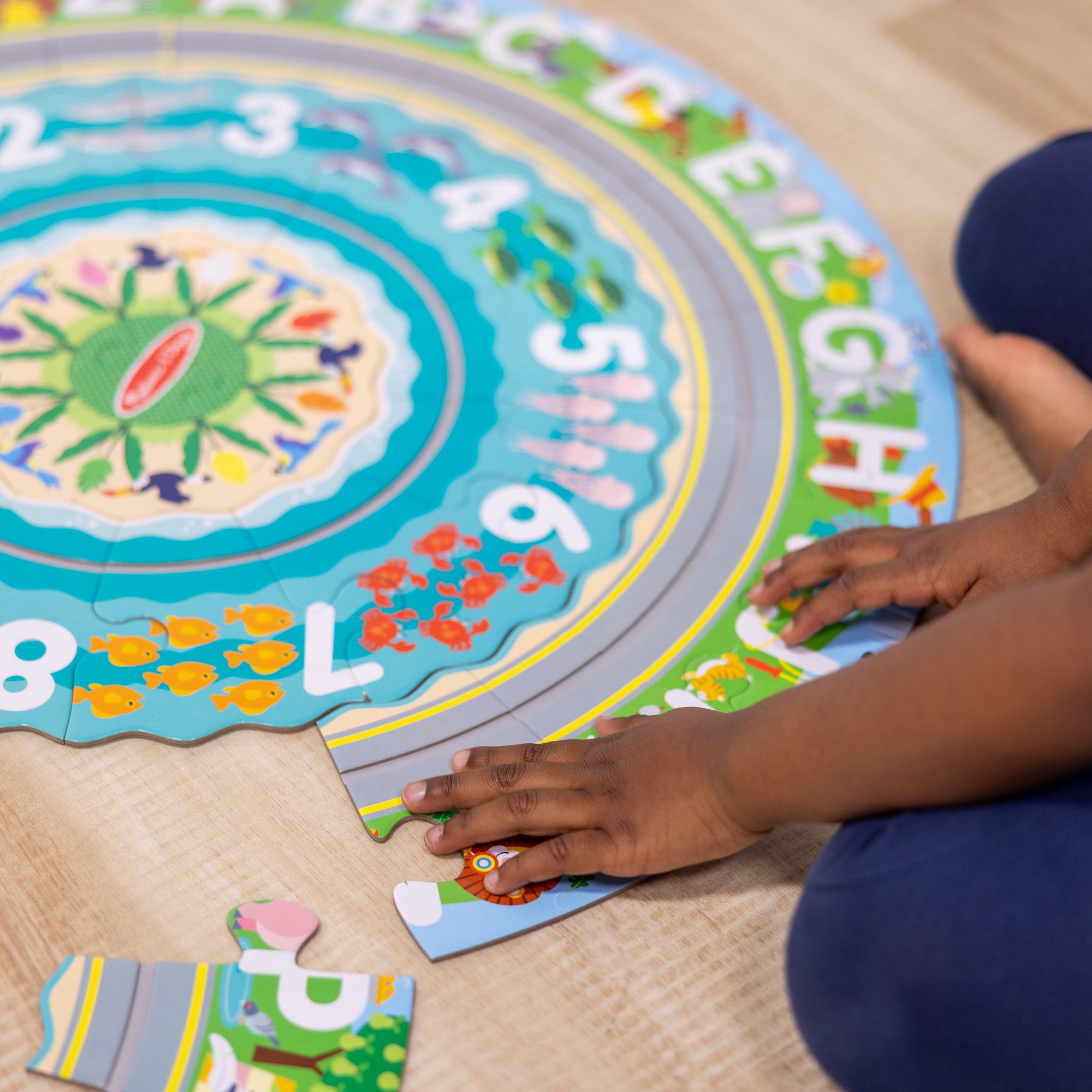Round the Shore Tracks Floor Puzzle – 48 Pieces - Image 6