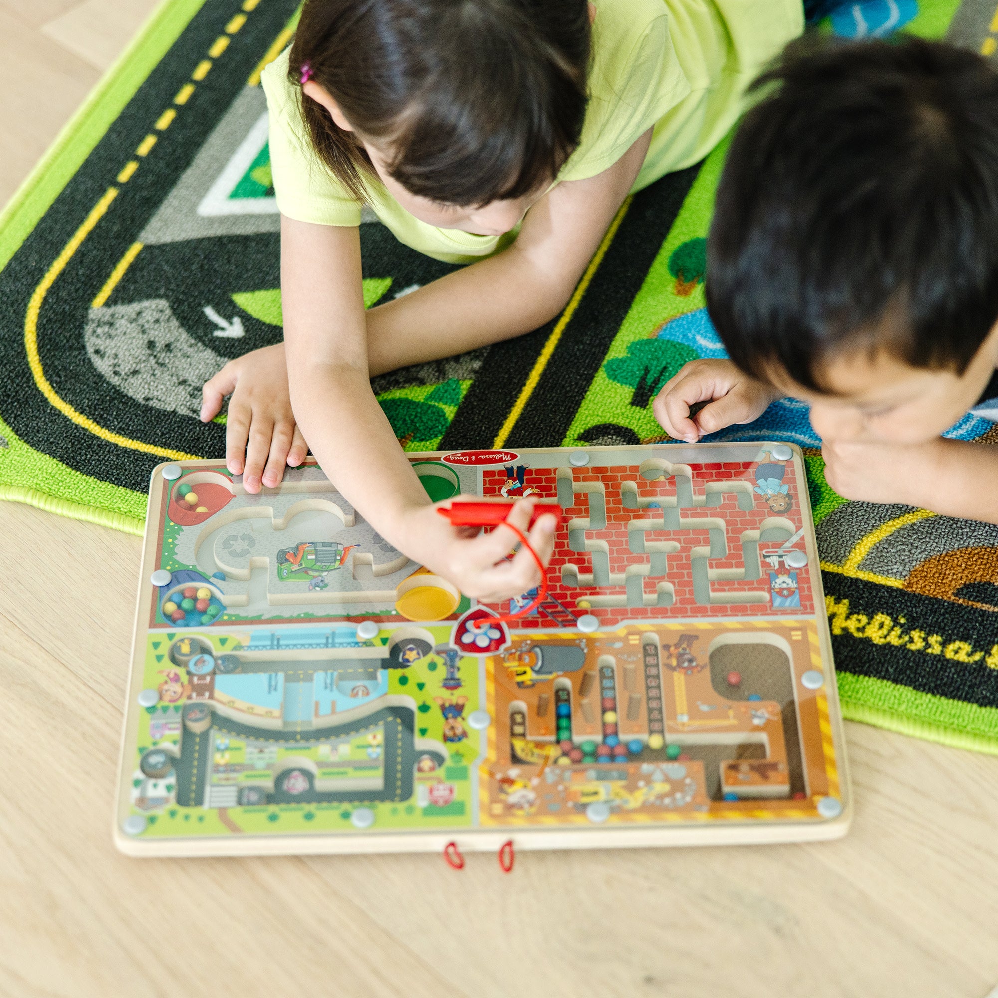 PAW Patrol Wooden 4-in-1 Magnetic Wand Maze Board - Image 2