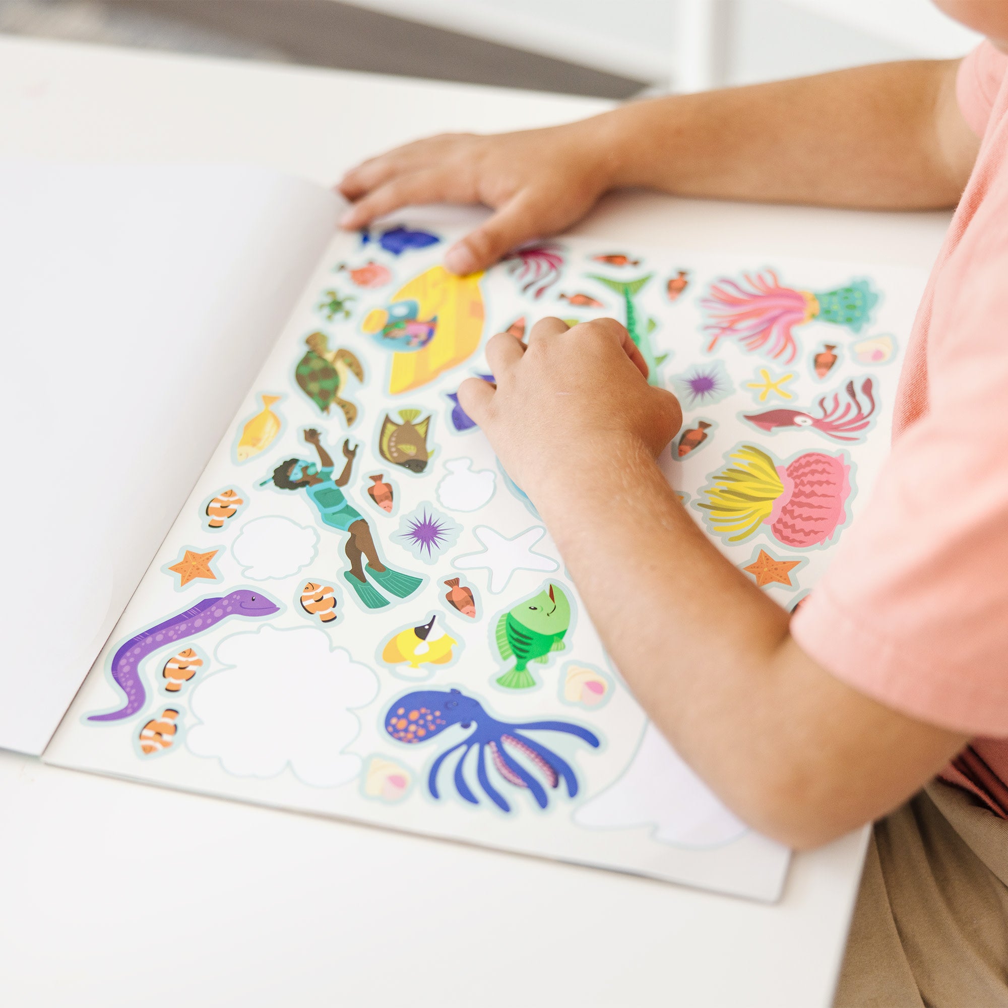 Reusable Sticker Pad - Under the Sea - Image 5