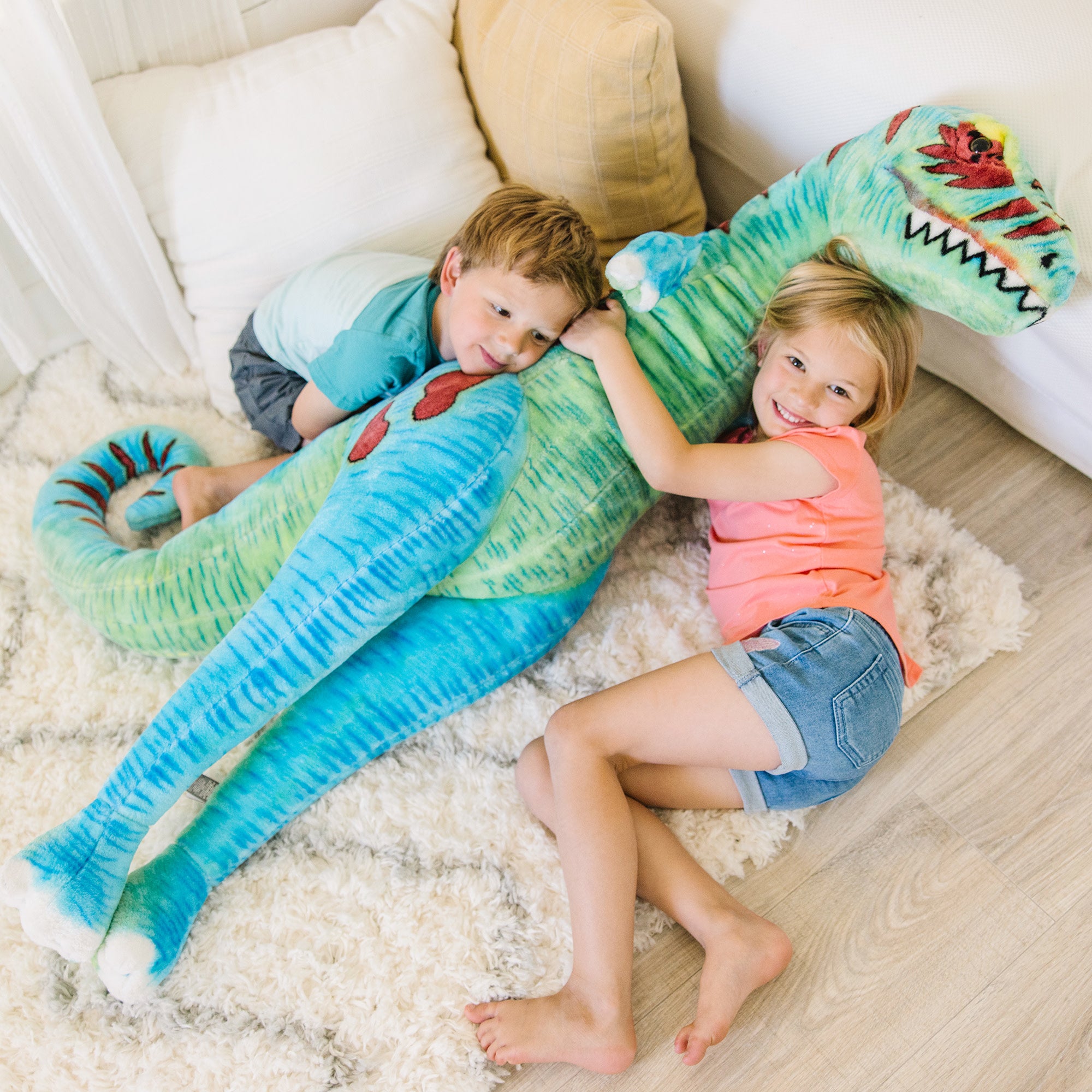 T-Rex Giant Lifelike Plush Stuffed Animal - Image 6